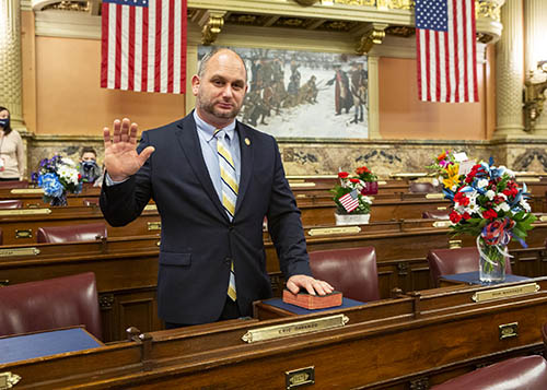 Davanzo is Sworn In to Begin First Full Term in House of Representatives
